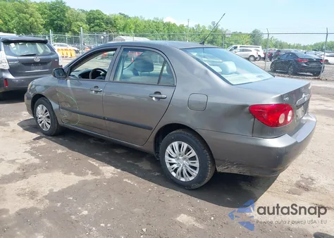 2007 Toyota Corolla Ce из США, поврежденный, VIN 2T1BR32E27C721560